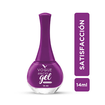 ESMALTE VOGUE EFECTO GEL   SATISFACCION X14ML                            