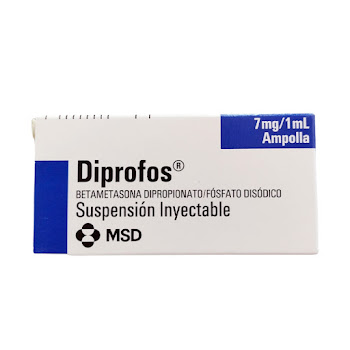 Diprofos Betametasona Dipropionato 7 mg MSD Frasco x 1 Ampolla  