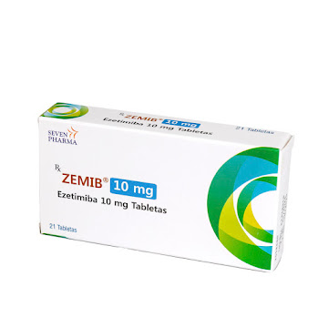 Zemib Ezetimiba 10mg Caja x 21 Tabletas  