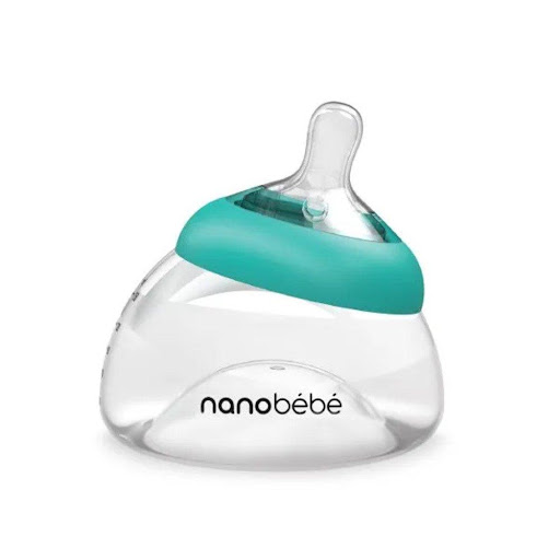 Biberón para leche materna | Verde X 1 Gen2 Nanobébé Caja x 1 undefined
