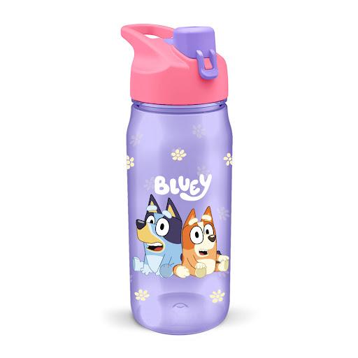 Botella Zinc  Bluey  WANTU CAJA x 1 Botella Bluey, 23 onzas, con stickers para pegar