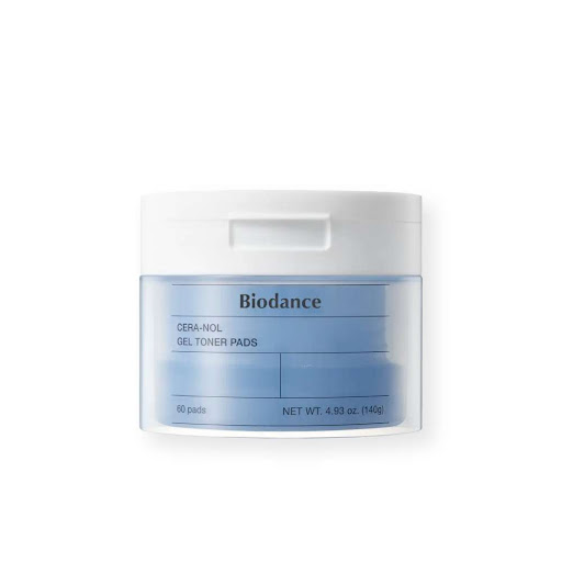 Parches Faciales Biodance Ceranol Gel Toner Pads Frasco x 60 und