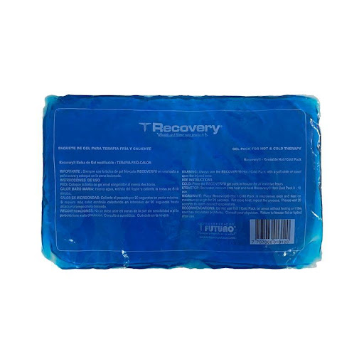 Paquete Frio/Calor Recovery Flexum 19 x 30 C Recovery  x 1 Es un paquete térmico con contenido en gel de calidad superior, diseñado para retener la temperatura de forma duradera, permitiendo terapia de frío o calor según las necesidades del usuario. Ideal par