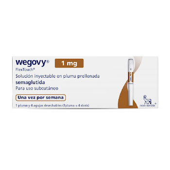 Wegovy Semaglutida 1.0mg Pluma Prellenada Caja x 1 Und  