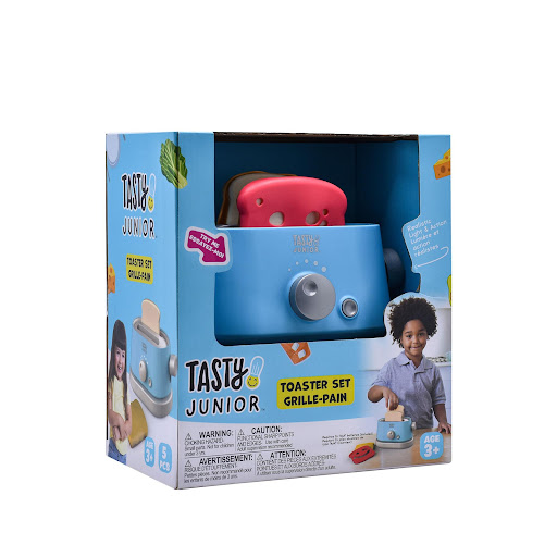 Tostadora Juego de Cocina Tasty Tasty Caja x 1 ĦSumérgete en el emocionante mundo culinario con la Tostadora Juego de Cocina Tasty! Diseñada para mini chefs creativos, esta divertida tostadora de juguete ofrece una experiencia educativa y entreten