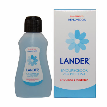 Quitaesmalte Removedor Lander Endurecedor Con Proteína x 55 ml  