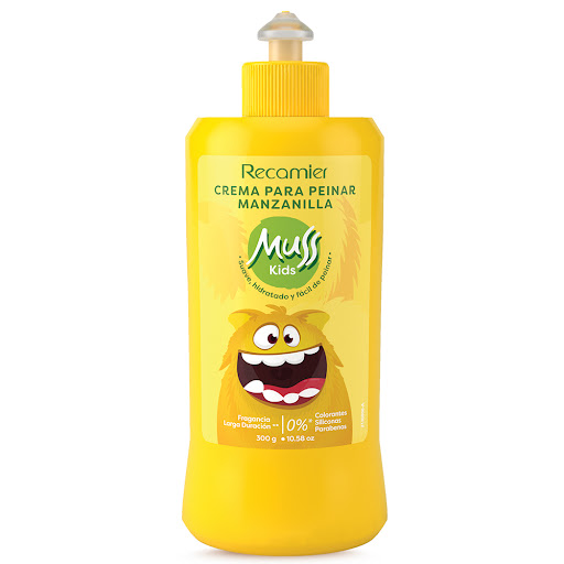Crema Para Peinar Muss   Kids Manzanilla x 300 ml
