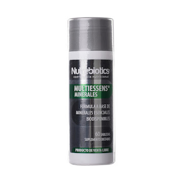 Multiessens Minerales Frasco Nutrabiotics x 60 Cápsulas  