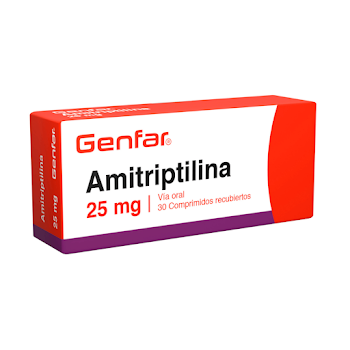 AMITRIPTILINA 25MG CJ   X 30 TAB WINTHROP AMITRIPTILINA                