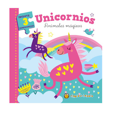 Libro Unicornios   Animales Mágicos x 1 und 