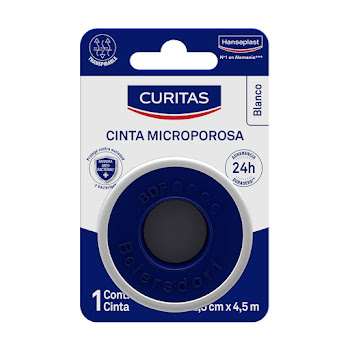 Cinta Microporo 4.5mt / 2.5cm Hansaplast Blanco x 1 und  