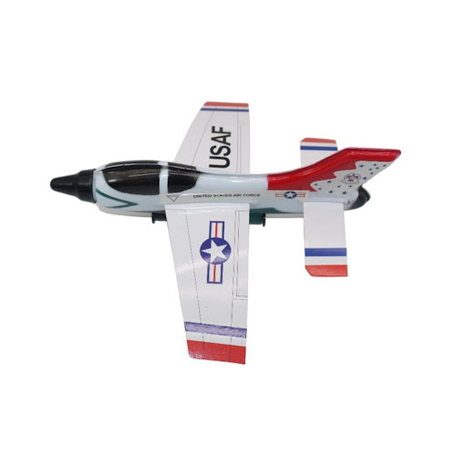 Avion Falcon Con Lanzador Blister Plasticos Asociados  x 1 