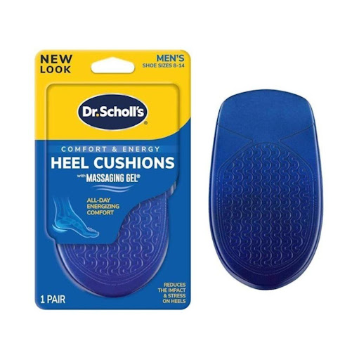 Talonera Dr. Scholl´s en gel patentada y acolchada Hombre x 2 Unid Dr. Scholl´s Caja x 2 Diseñamos las talonera en gel Dr. Scholl's Comfort Heel Hombre para quienes sienten molestias en los talones y buscan mayor amortiguación. Con tecnología Massaging Gel® Advanced, brindan amortiguación