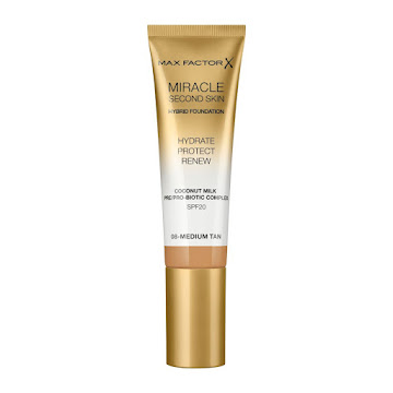 Base Max Factor Miracle Second Skin Mf Mediu-Tan #8 x 30 ml  