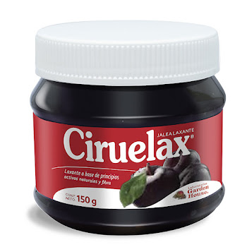 Ciruelax Jalea Laxante Cassia Frutos Sencosen Megalabs Frasco x 150 gr  