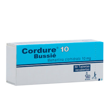 //Cordure 10Mg Tabletas Caja X30Tab. Bussié Memantina Clorhidrato         