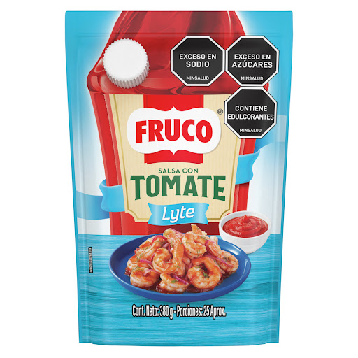 Salsa Fruco Tomate Lyte Paquete x 380 gr