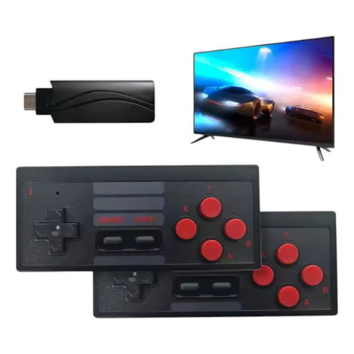 Consola Mini HDMI Y Mandos Dual Diversion Retro Inmediata UNIMARC Unidad x 1 