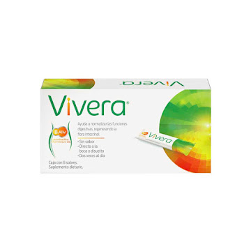Vivera Probióticos Lactobacillus Rhamnosus GG 5 millones de UFC P&G Polvo Caja x 8 Sobres  