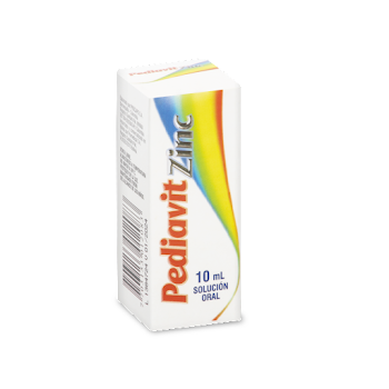 Pediavit Zinc Ácido Ascorbico 100 mg Procaps Solución Oral Frasco x 10 ml  