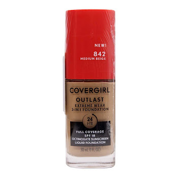 Base Covergirl Outlast Medium Beige 842 x 30 ml  