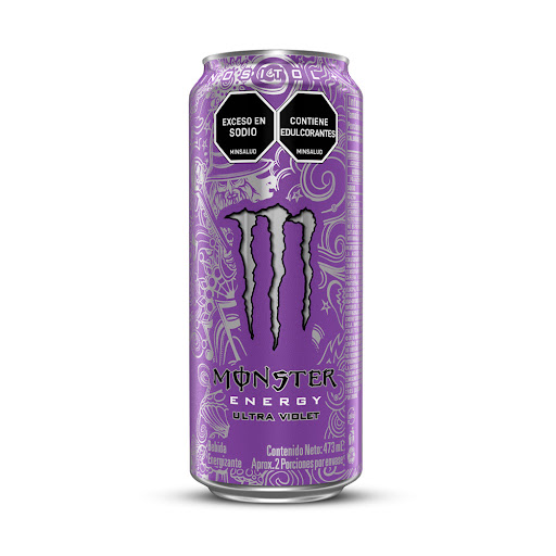 Bebida Monster Energy Ultra Violet Lata x 473 ml