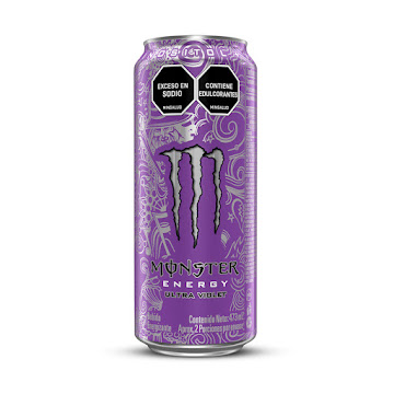 Bebida Monster Energy Ultra Violet Lata x 473 ml  