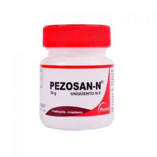 PEZOSAN 30 GR Provet Crema x 1 Alivio rápido y cicatrización efectiva para heridas y afecciones de la piel.Características:Especies: Uso en todas las especies.Acción: Alivia el dolor, previene infecciones y favorece la cicatrizació