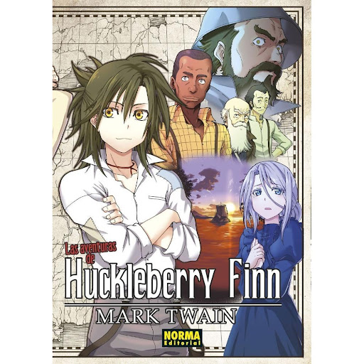 Las Aventuras De Huckleberry Finn. Mark Twain Editorial Norma Libro x 1.0 LAS AVENTURAS DE HUCKLEBERRY FINN   Autores:Crystal S. Chan, Kuma Chan, Mark Twain  Colecciones:CÓMIC MANGA  Editoriales:NORMA Editorial  Series:CLÁSICOS MANGA   ¡VUELVE MARK TWAIN CON OTRO CLÁSICO EN