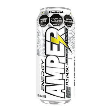 //Bebida Energizante Amper Predator Lata X 473 ml  