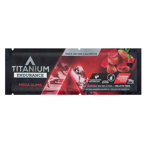 Gomas Titanium Megamus Pack Fresa x 35 gr