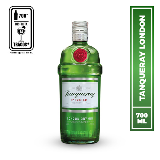 Ginebra Tanqueray London Dry x 700 ml