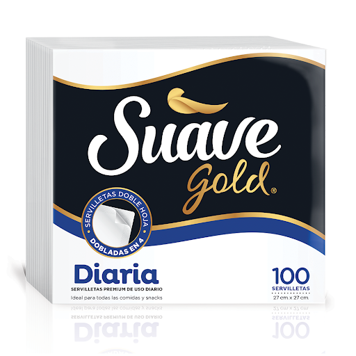 Servilleta Suave Diaria x 100 und