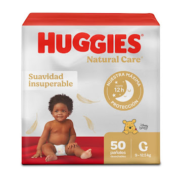 Pañales Huggies Natural Care Etapa 3/G 50 und  
