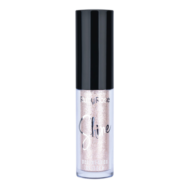 Delineador Ruby Rose Glitter Marfil x 1 und  