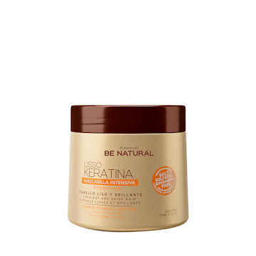 Mascarilla Capilar Be Natural Lisso Keratina x350 gr   