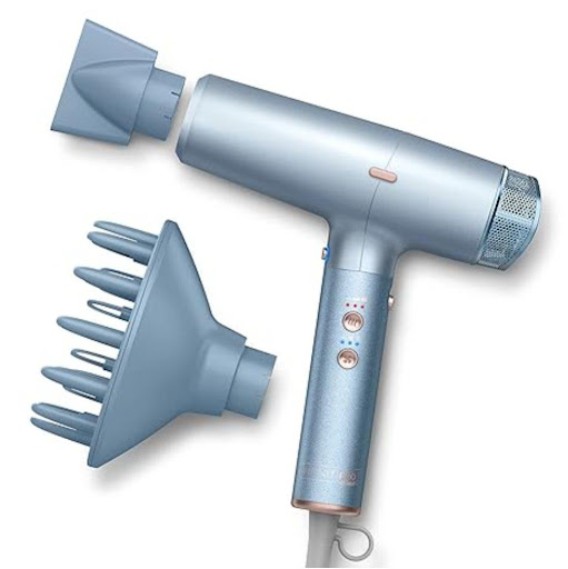 Secador profesional DigitalAIRE 999 de InfinitiPro by Conair™️ Conair Unidad x 1 Secador digitalAIRE Conair: 75% más presión y 5x más velocidad. Cerámica amplia, tecnología Frizz Defense, 9 ajustes y aire frío para acabado de salón duradero.