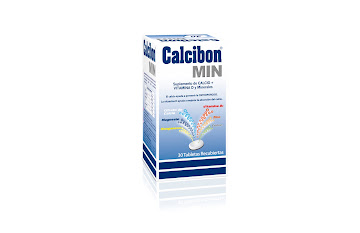 Calcibon Min Calcio Vitamina D Y Mineral Tabletas Farma Frasco x 30 Tabletas  