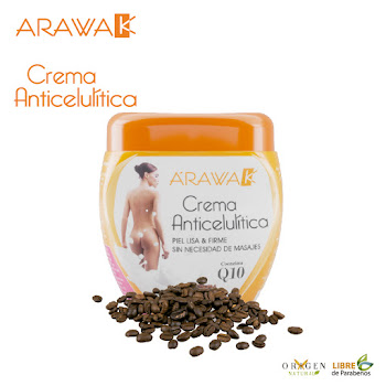 Crema Corporal Anticelulitica Arawak x 400 gr  