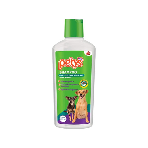 Shampoo Repelente Para Perros Petys Frasco x 235 ml