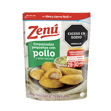 Empanadas Zenú Pollo Bolsa x 600 gr undefined