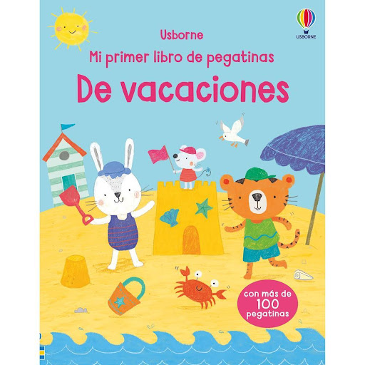 De Vacaciones. Pegatinas Usborne Libro x 1.0 
