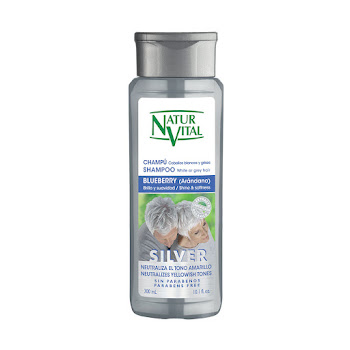 Shampoo Naturaleza Y Vida Silver Cabellos Grises x 300 ml  