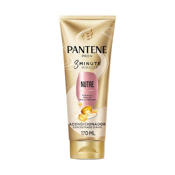 Acondicionador Pantene Pro V 3 Minute Miracles Pearls Nutrición x 170 ml   