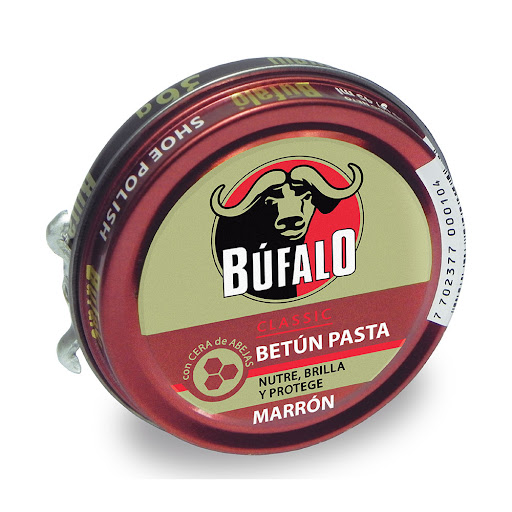 Betún en Crema Búfalo   Marrón Lata x 36 gr