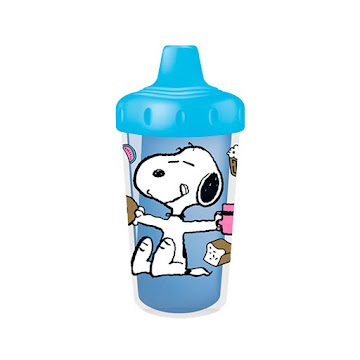 Solo Online Vaso Termico   Antiderrames   300ml   10 Oz   Marca Peanuts Color Azul 