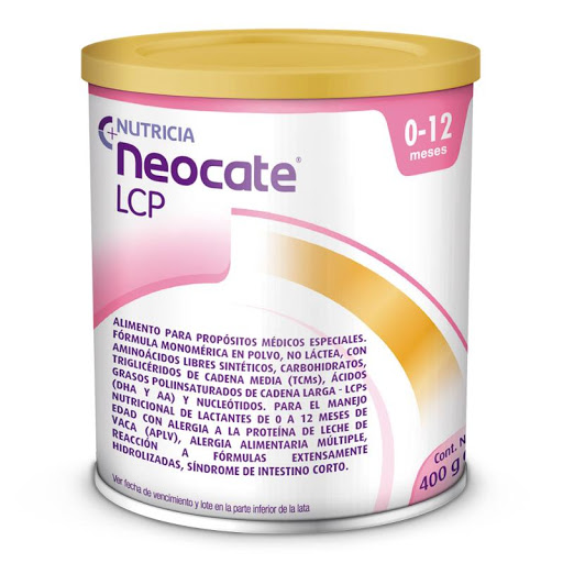 Fórmula Infantil Neocate LCP 0-12 Meses x 400 gr