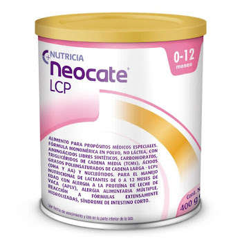 Fórmula Infantil Neocate LCP 0-12 Meses x 400 gr  