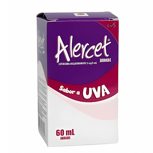 Alercet Cetirizina  5mg/5ml Procaps Jarabe Frasco x 60 ml