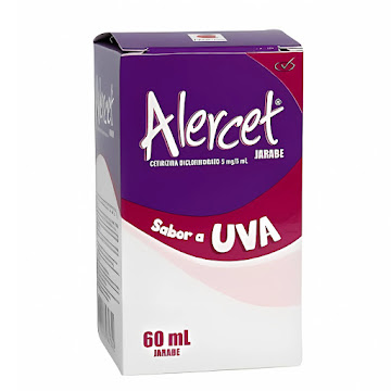 Alercet Cetirizina  5mg/5ml Procaps Jarabe Frasco x 60 ml  